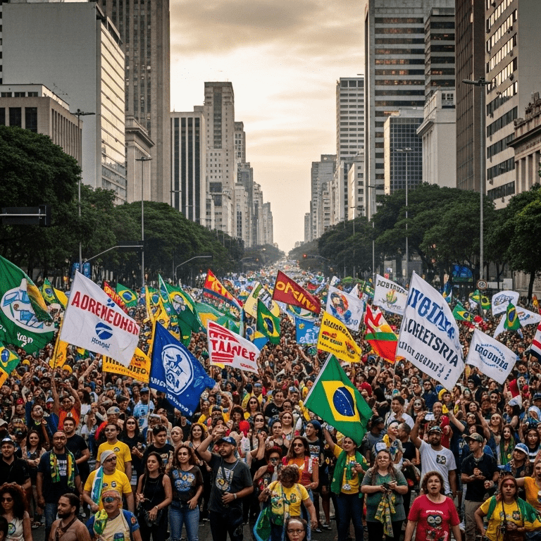 Leia mais sobre o artigo Bolsonaro mobiliza apoio na Paulista para desafiar o STF