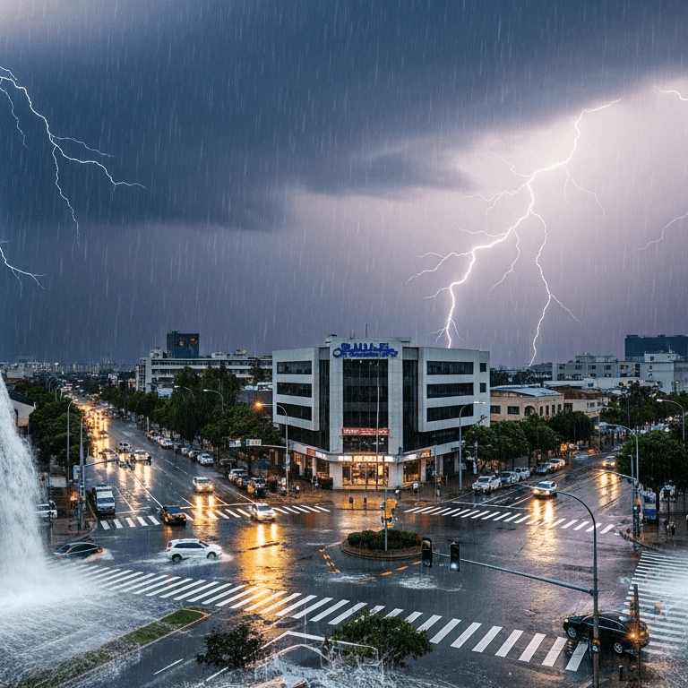Leia mais sobre o artigo Chuva intensa prevista para vários estados nesta sexta-feira, segundo Inmet