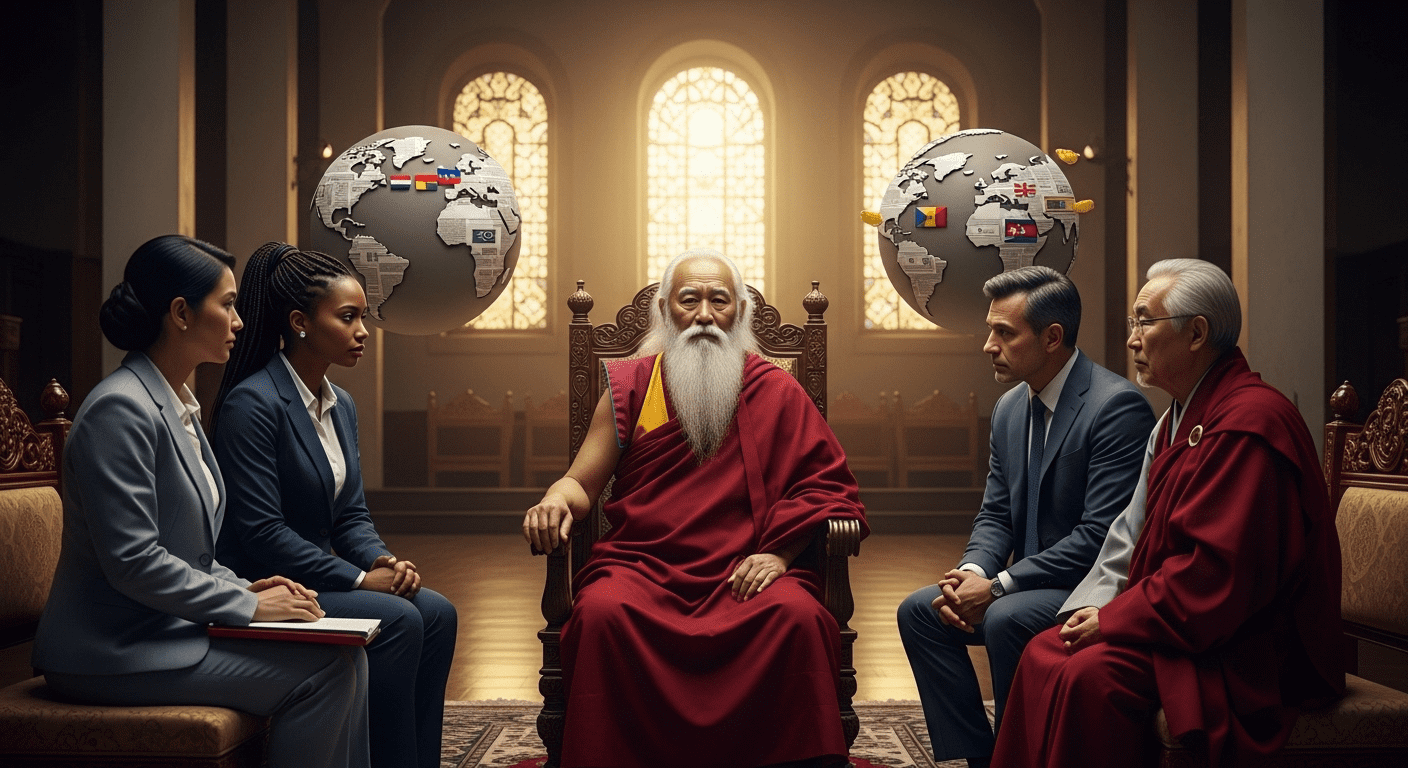 No momento, você está visualizando Dalai Lama define plano para sucessão em meio a pressões da China