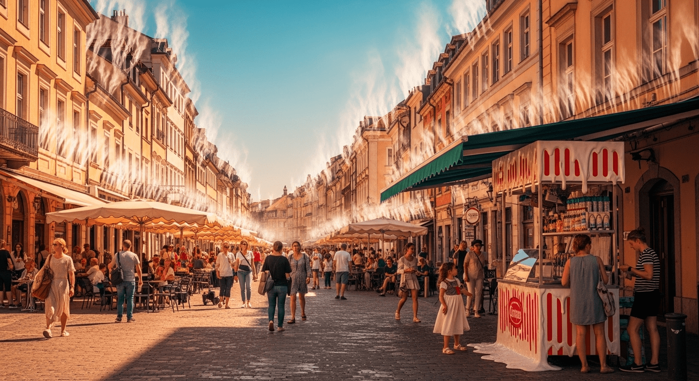 No momento, você está visualizando Europa emite alertas de saúde e meio ambiente na primeira grande onda de calor do ano