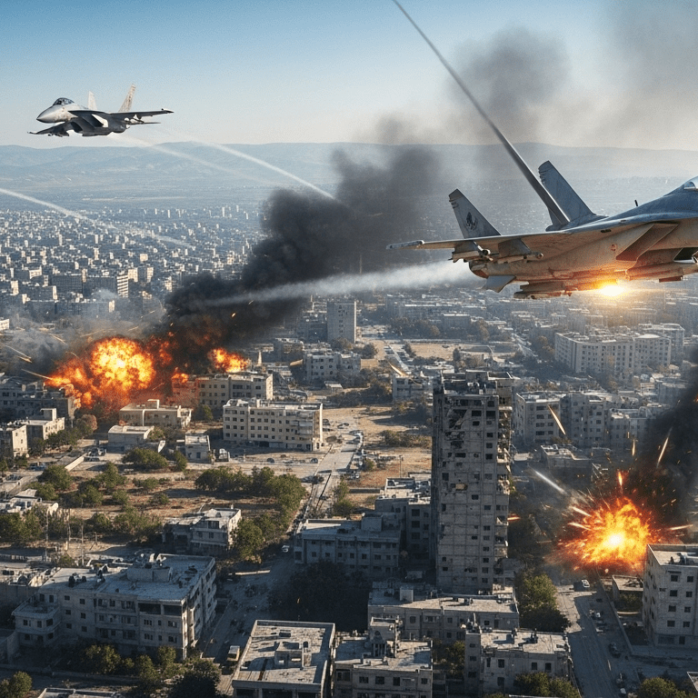 Leia mais sobre o artigo Israel aumenta ataques aéreos em Gaza durante negociações de cessar-fogo nos EUA