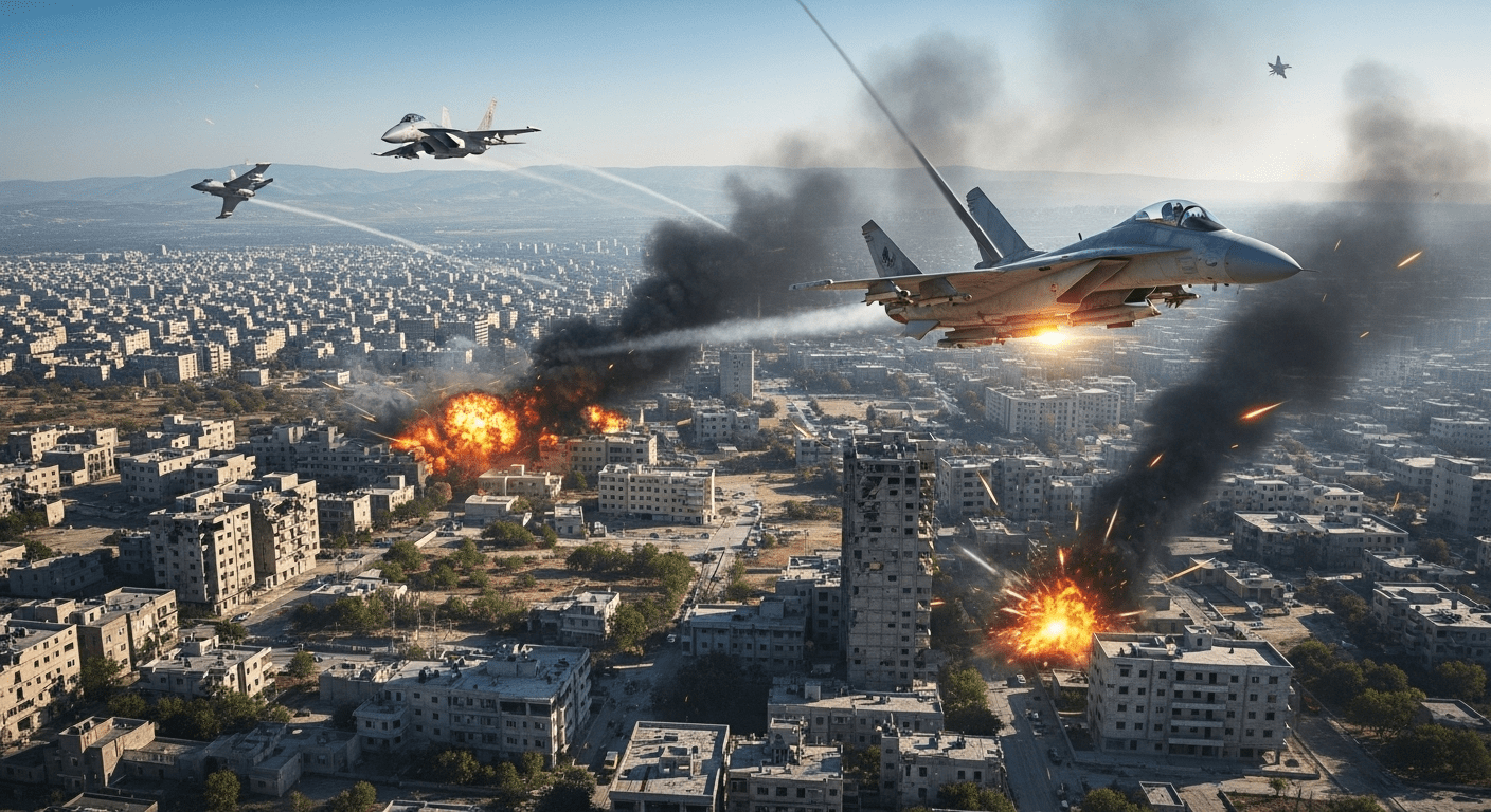 No momento, você está visualizando Israel aumenta ataques aéreos em Gaza durante negociações de cessar-fogo nos EUA