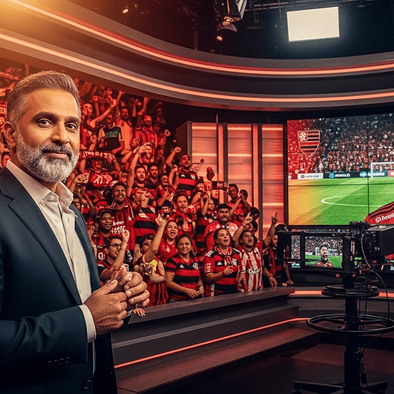 Leia mais sobre o artigo Narrador da Globo Luis Roberto recebe críticas nas redes após partida do Flamengo
