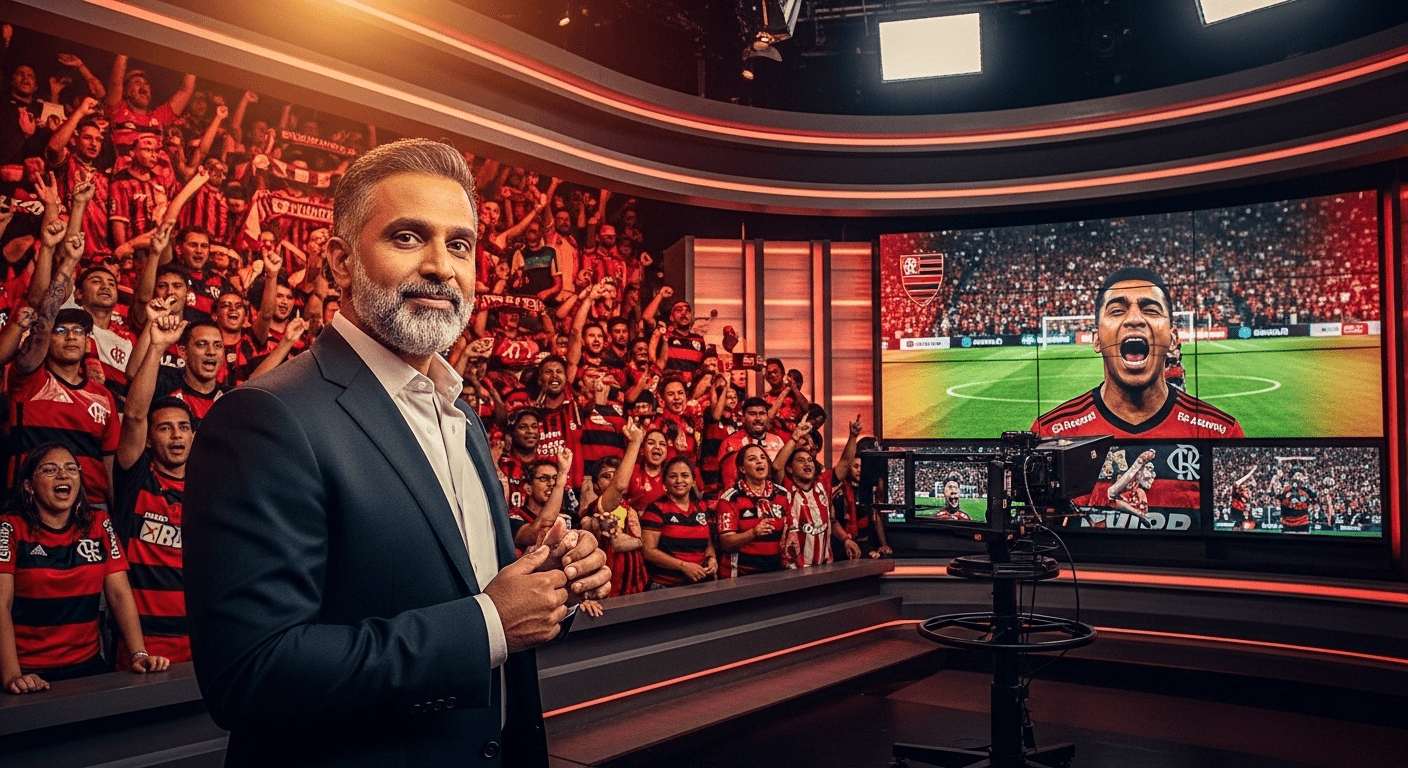 No momento, você está visualizando Narrador da Globo Luis Roberto recebe críticas nas redes após partida do Flamengo