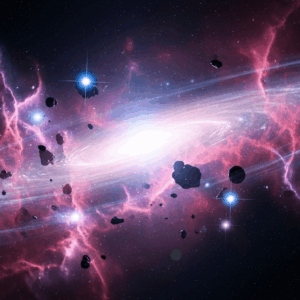 Leia mais sobre o artigo Nova simulação detalha o nascer de uma estrela em meio ao caos espacial