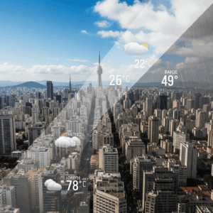 Leia mais sobre o artigo Previsão do tempo em São Paulo: mudanças nas temperaturas durante a semana