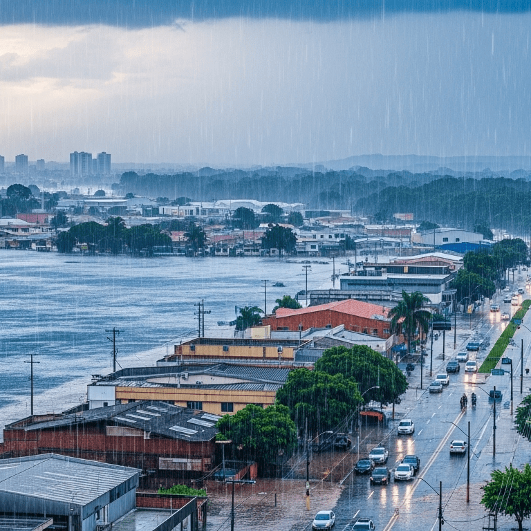 Leia mais sobre o artigo Principais estados com maior impacto das chuvas neste sábado, segundo o Inmet
