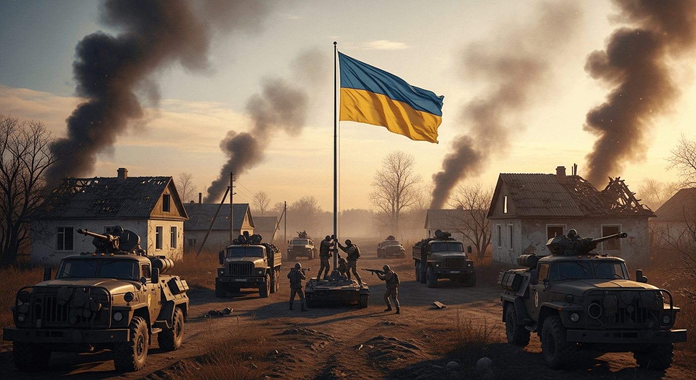 No momento, você está visualizando Rússia anuncia conquista de vila em território ucraniano recém-invadido