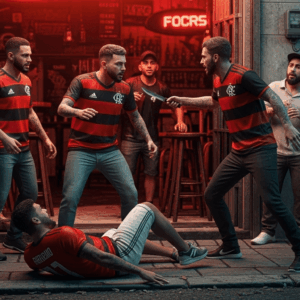Leia mais sobre o artigo Torcedor é esfaqueado em briga após jogo do Flamengo em bar